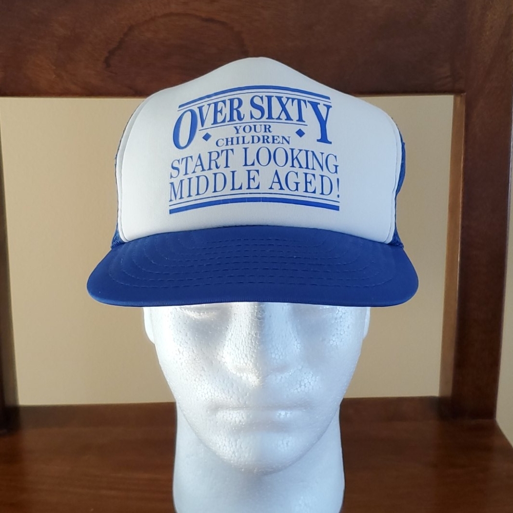 60 middle aged hat cap